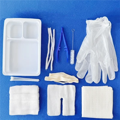 Kit de cuidados de traqueostomia estéril descartável personalizado OEM